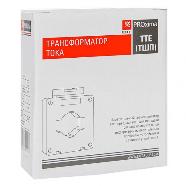Трансформатор тока ТТЕ 60 300/5А кл. точн. 0.5 5В.А EKF tte-60-300/tc-60-300