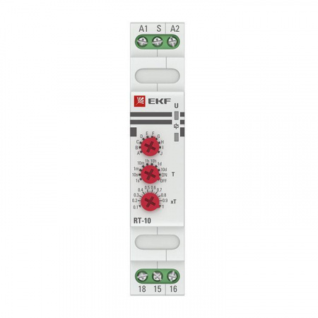 Реле времени RT-10 12-240В 10 устанавл. функц. PROxima EKF rt-10-12-240